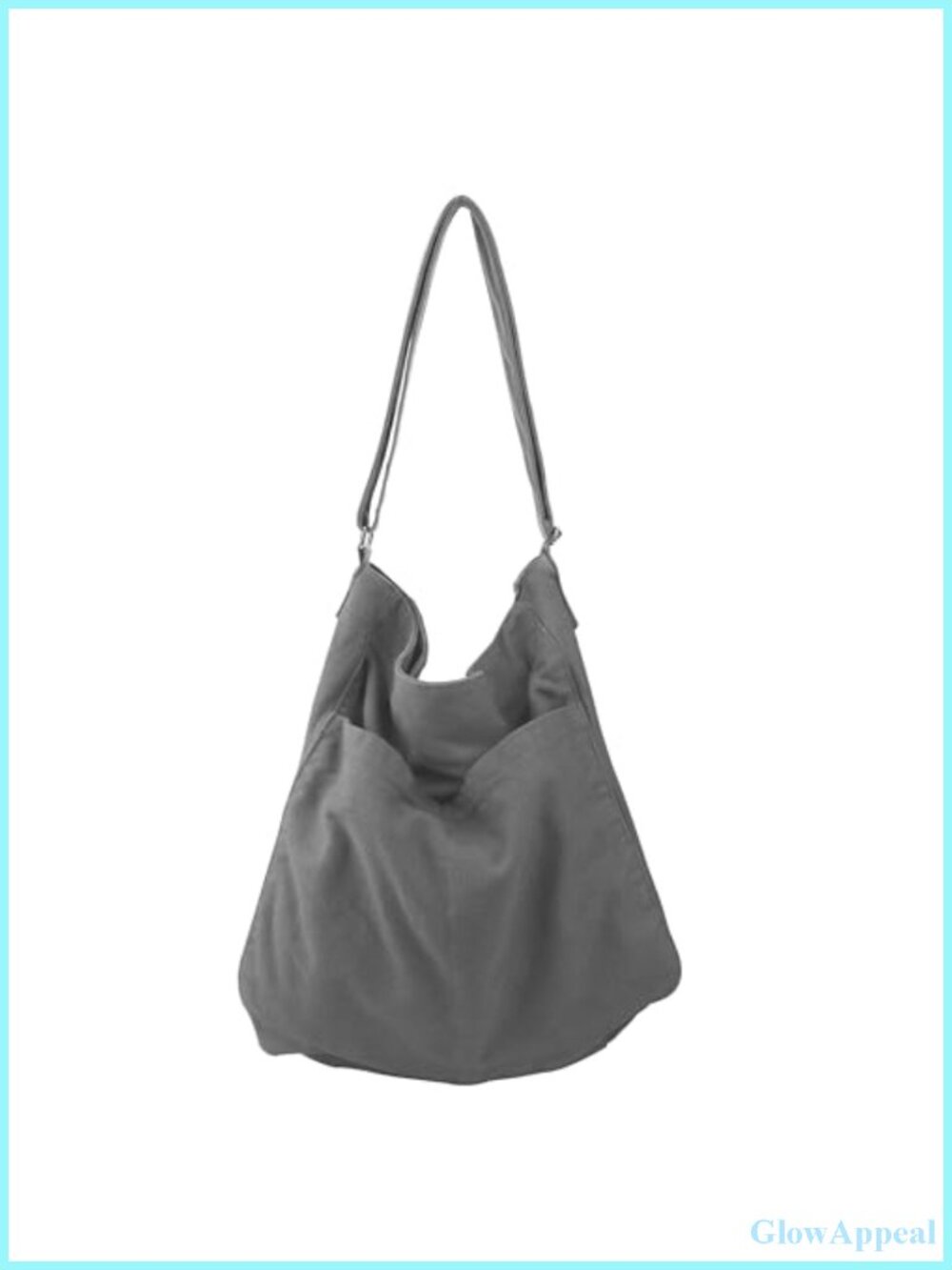 Canvas Tote Bag Hobo Crossbody Shoulder Bag Large Purse Travel Work
